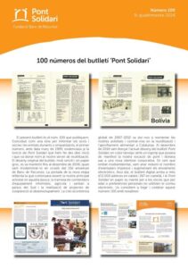 Butlletí 100 – Tercer quadrimestre 2024