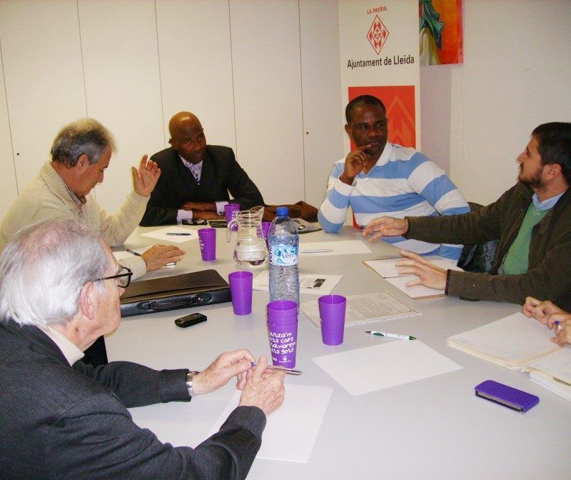 Reunió senegalesos Lleida